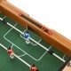 Jeux Soldes HOMCOM Baby-foot table de Babyfoot pliable dim. 98L x 42l x 62H cm 2 balles fournies MDF imitation bois et noir