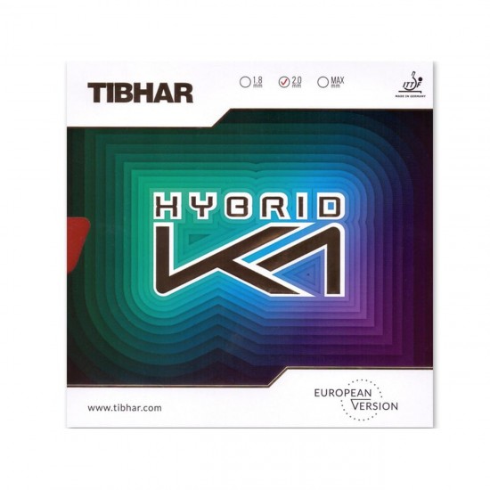 Jeux Soldes Tennis de table TIBHAR Revêtement TIBHAR Hybrid K1 Euro