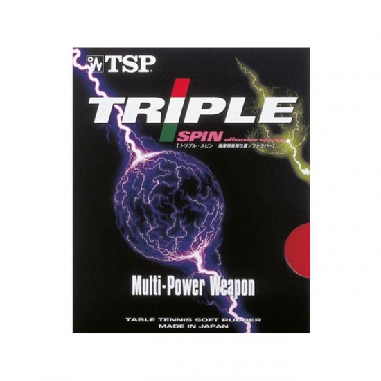 Jeux Soldes Tennis de table TSP Revêtement TSP Triple Spin