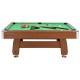 Jeux Soldes VIDAXL vidaXL Table de billard 7 pieds 88 kg 214x122x79 cm Marron