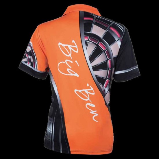 Jeux Soldes XQMAX DARTS XQmax Darts T-shirt réplique de match BvdP Orange Taille M QD9200230